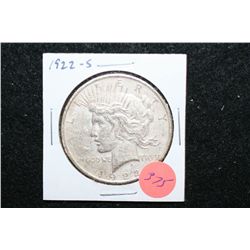 1922-S Peace $1
