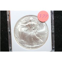 2006 Silver Eagle $1, MCPCG Graded MS69