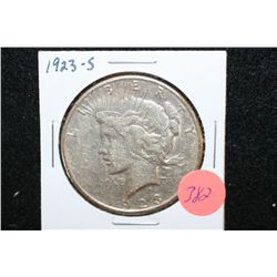 1923-S Peace $1