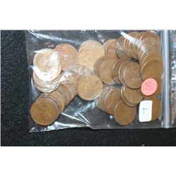 Wheat Back Penny, Various Dates & Conditions, Lot of 50