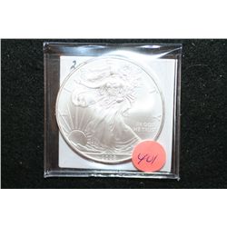 2008 Silver Eagle $1