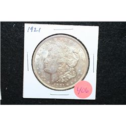 1921 Silver Morgan $1