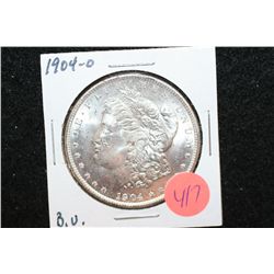 1904-O Silver Morgan $1, BU