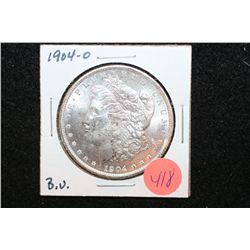 1904-O Silver Morgan $1, BU