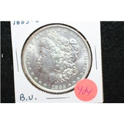 1883-O Silver Morgan $1, BU