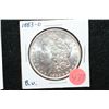 Image 1 : 1883-O Silver Morgan $1, BU