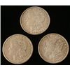 Image 1 : 3 1921 Morgan Silver Dollars -Nice Coins