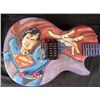 Image 2 : Superman Superhero Original Painting Duerrstein Guitar