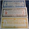 Image 1 : 295. (3) Different "Poll Parrot" Shoe Money Scrip. CU.