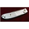 Image 2 : 376. Partial Serrated Lock Blade Knife. Metal handle.