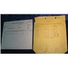 506. 1918 Moline Plow Co. & 1914 John Deere Plow Co. Invoices.