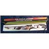 523. "The Eagle Legend" Long Sheathed Knife.