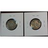 Image 2 : 1187. 1926 & 1927 Buffalo Nickels. F-VF.
