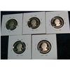 Image 2 : 732. Set of 5-2010S National Parks Proof Clad Quarter Set.
