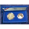 Image 2 : 1388. 1986S Statue of Liberty 2-Coin Set. Proof.