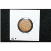 Image 2 : 1878 Liberty $3 Gold Coin, Cleaned V. Fine Details