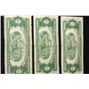 Image 2 : 1953-B United States Note $2, Red Seal, Lot of 3