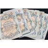 Image 2 : 1909 Foreign Bank Note, Lot of 6