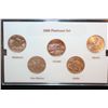 Image 1 : 2008-P US Mint State Quarter Proof Collection, Platinum Edition