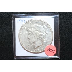 1923-S Peace $1