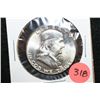 Image 1 : 1963 Ben Franklin Half Dollar, UNC