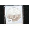 Image 2 : 2008 Silver Eagle $1, MCPCG Graded MS70