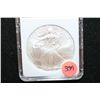 Image 1 : 2008 Silver Eagle $1, MCPCG Graded MS70