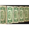 Image 2 : 1928-D United States Note $2, Red Seal, Lot of 5