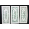 Image 2 : The Japanese Gov't One (1) Centavo Foreign Bank Note, Lot of 3