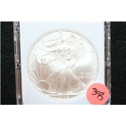 2008 Silver Eagle $1, MCPCG Graded MS70