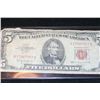 Image 1 : 1963 United States Note $5, Red Seal