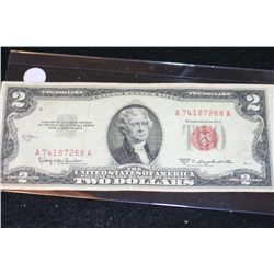 1953-C United States Note $2, Red Seal