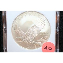 2008-P US Bald Eagle Commerative $1, MCPCG Graded MS67