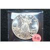 Image 1 : "Walking Liberty" Silver Trade Unit Round, .999 Fine Silver 1 Oz.