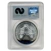 Image 2 : 2001 PCGS $1 Silver American Eagle  World Trade Center Recovery  Heat Toned Monster