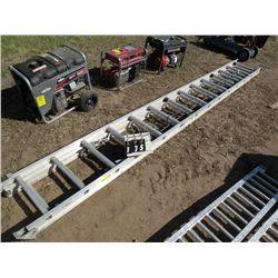 Werner 28 ft aluminum ladder