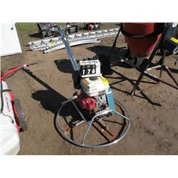 power trowel w/9 hp Honda engine