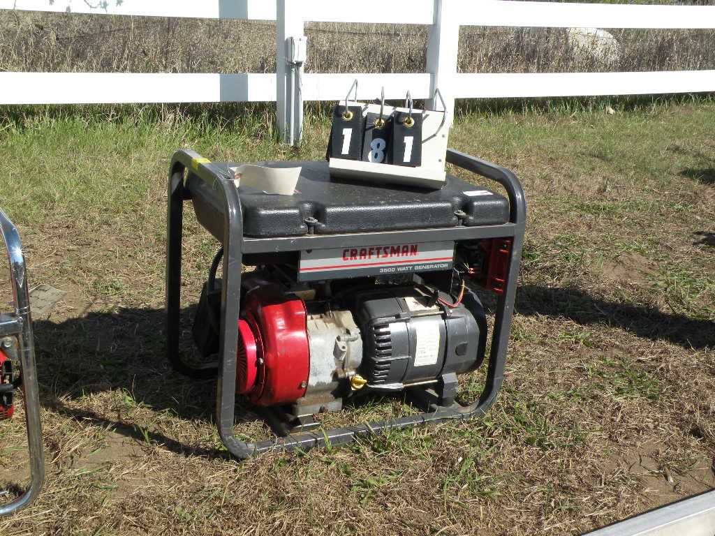 Craftsman 3500 Watt Generator Craftsman 3500 watt generator