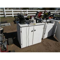 work table w/2 sanders