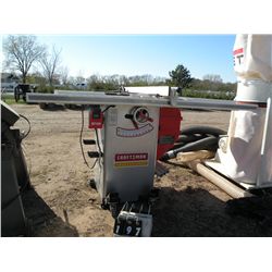 Craftsman table saw w/Biesemeyer fence