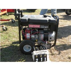 Craftsman 4200 Watt Generator