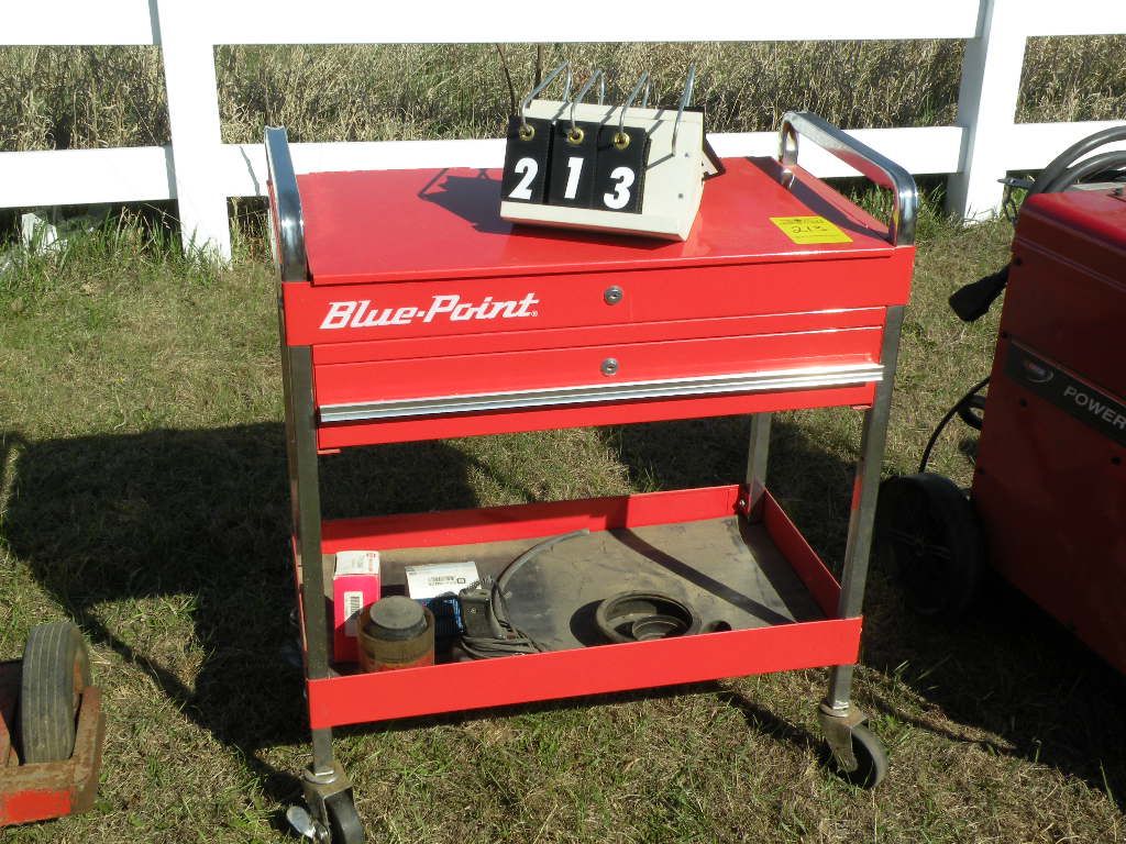 Blue Point Work Cart Blue Point mechanics cart