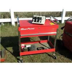 Blue Point mechanics cart