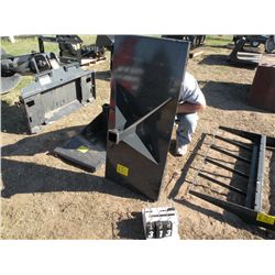 Heavy Duty skid loader receiver plate- new