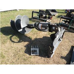 Bobcat 15C hydraulic auger w/32" bit      SN- 944227335