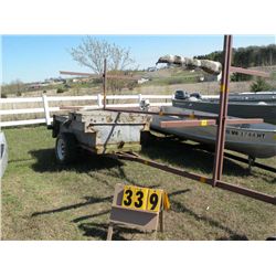 1984 canoe trailer      SN- F0520A146