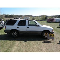 1998 GMC Jimmy SLT     SN- 1GKDT13W8W2574975 city owned