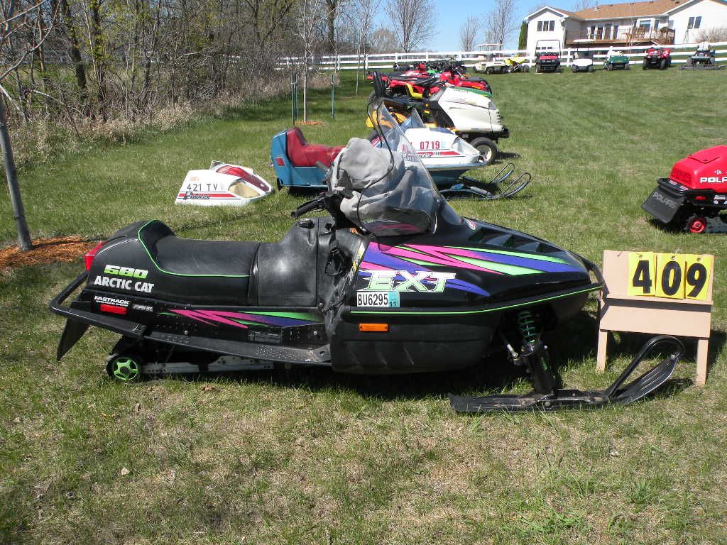 1997 Arctic Cat EXT 580 EFI SN 9727857
