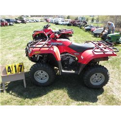2006 Arctic Cat 400 4WD     SN- 4UF06ATV76T228833
