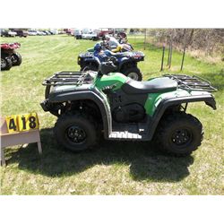2008 Mossimo Moto Advent 700cc    needs battery replaced     SN- LWGSDYZ028A080342